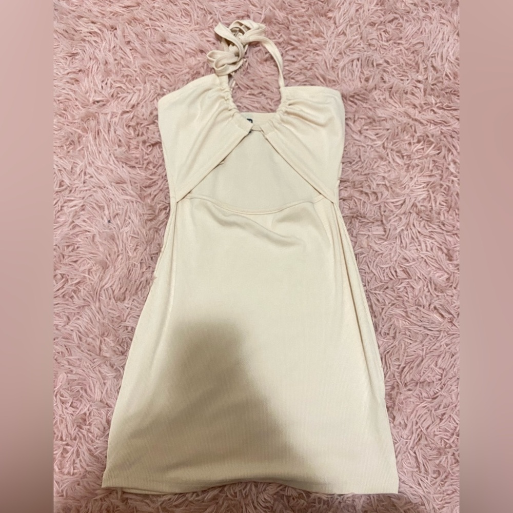 Shein light tan dress